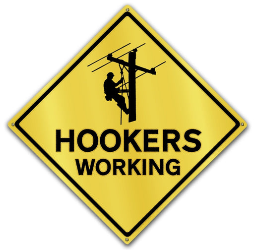 Caution-Hookers Art Rendering - Prints54.com