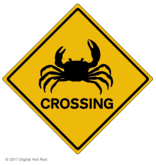 Crab Crossing Art Rendering - Prints54.com