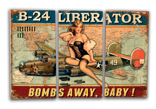Liberator Triptych Art Rendering - Prints54.com