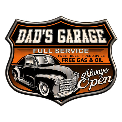 Dad's Garage (Truck) Art Rendering - Prints54.com