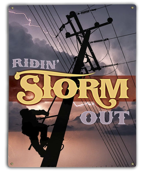 Ridin' the Storm Out Art Rendering - Prints54.com