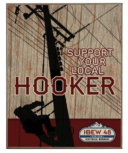 Support Your Local Hooker Art Rendering - Prints54.com