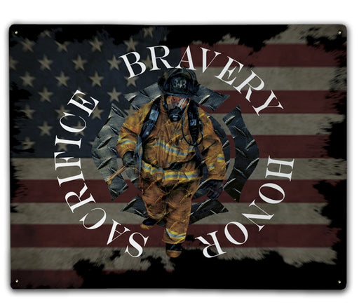 Sacrifice Bravery Honor Art Rendering - Prints54.com
