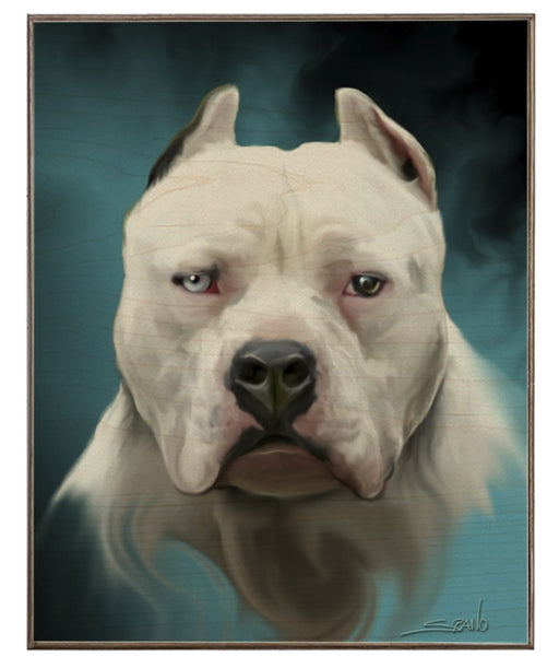 American Pit Bull Terrier 6 Art Rendering - Prints54.com