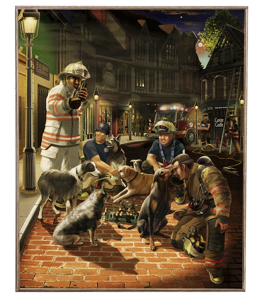 Animal Rescue, Canine Art Rendering - Prints54.com
