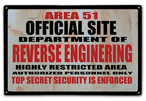 Distressed Area 51 Official Site Art Rendering - Prints54.com
