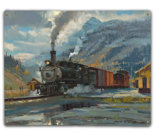 Arrival of the Silverton Special Art Rendering - Prints54.com