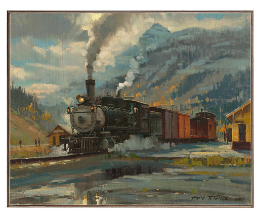 Arrival of the Silverton Special Art Rendering - Prints54.com