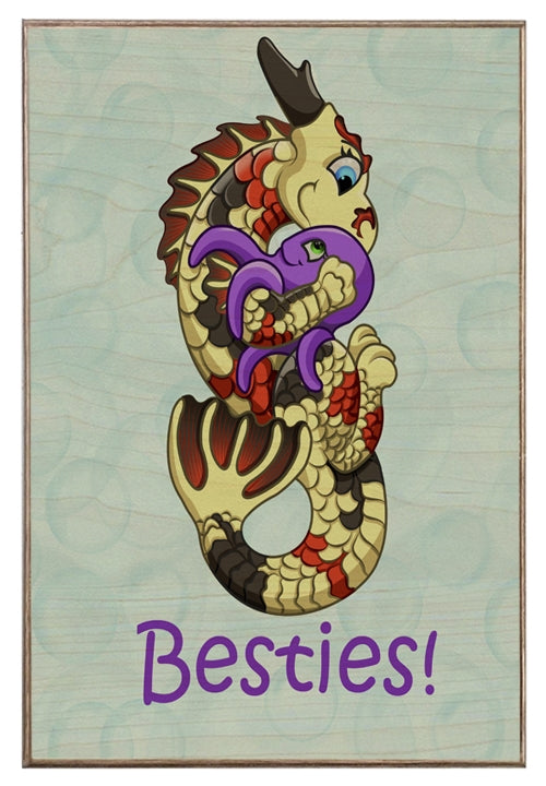 Besties! Art Rendering - Prints54.com