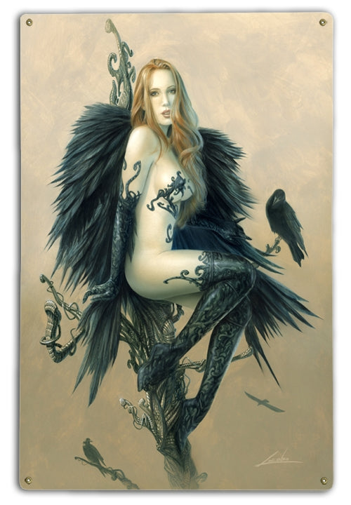 Black Wings Art Rendering - Prints54.com