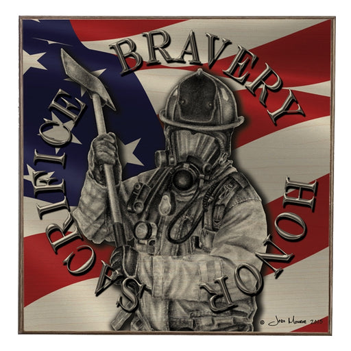 Bravery Honor Art Rendering - Prints54.com