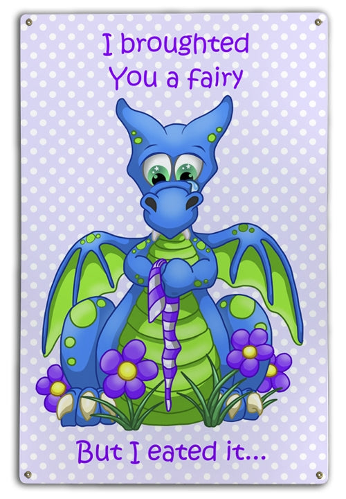 I broughted you a fairy but I eated it... Art Rendering - Prints54.com