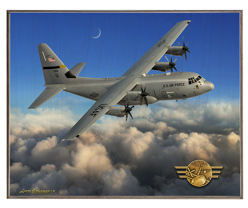 C-130 Hercules Art Rendering - Prints54.com