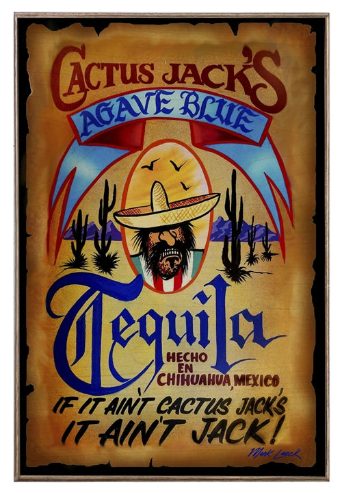 Cactus Jack's Tequila Wanted Poster - Prints54.com