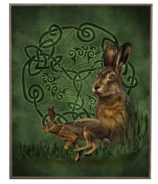 Celtic Hare Art Rendering - Prints54.com