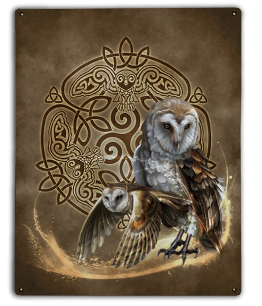 Celtic Owl Art Rendering - Prints54.com