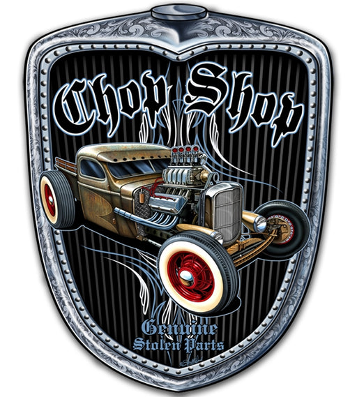 Chop Shop Grille Art Rendering - Prints54.com