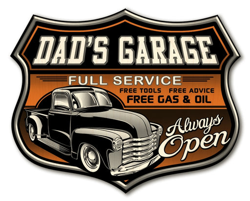 Dad's Garage (Truck) Art Rendering - Prints54.com