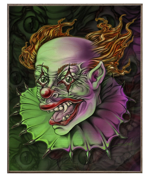 Demonic Clown Art Rendering - Prints54.com
