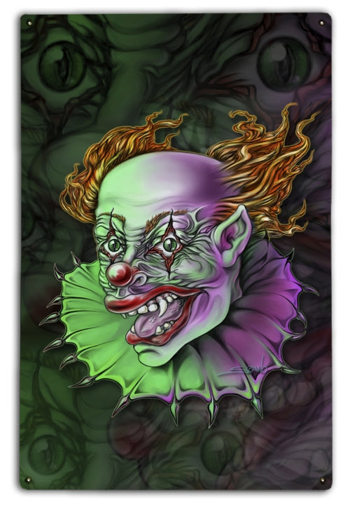 Evil Clown Art Rendering - Prints54.com