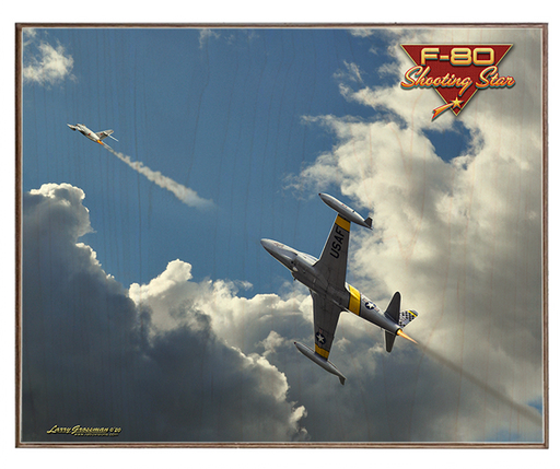 F-80 vs MIG Art Rendering - Prints54.com