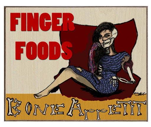 Finger Foods Art Rendering - Prints54.com