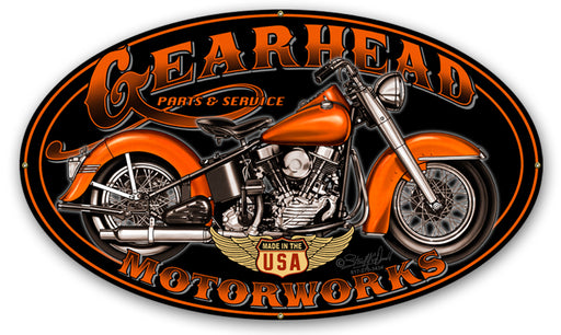 Gearhead Motorworks Art Rendering - Prints54.com