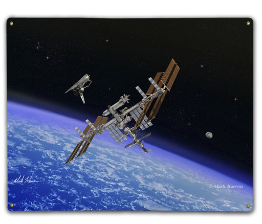 ISS Main Art Rendering - Prints54.com