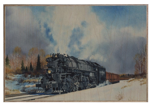 Last Train of the Season Art Rendering - Prints54.com