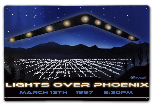 Lights Over Phoenix Art Rendering - Prints54.com
