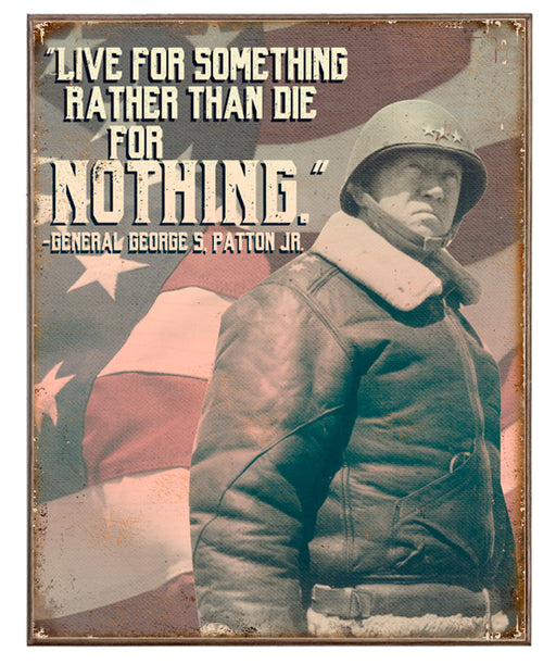 Patton: Live for Something Art Rendering - Prints54.com