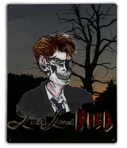 Lived Loved Died Art Rendering - Prints54.com