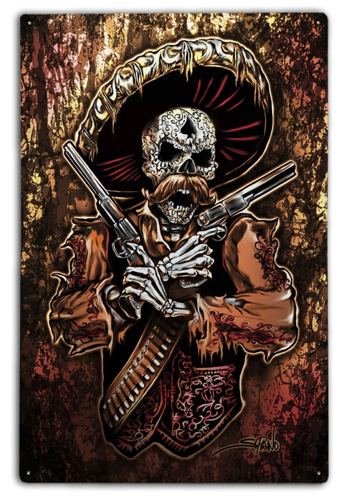 Mexican Gunfighter Art Rendering - Prints54.com