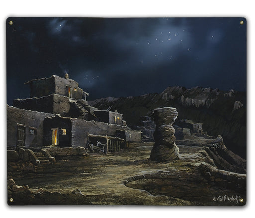 Moonlight on the Mesa Art Rendering - Prints54.com