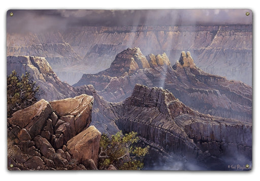 Rays Over The Grand Canyon Art Rendering - Prints54.com