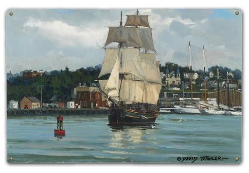The HMS Bounty Under Sail Art Rendering - Prints54.com