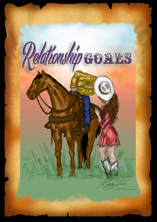 Relationship Goals Art Rendering - Prints54.com