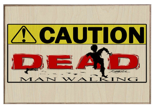 Zombie Caution Art Rendering - Prints54.com